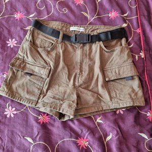 Primark Womens Green and Khaki Shorts